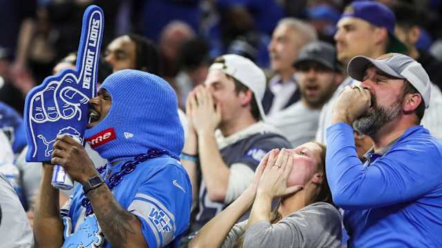 Detroit Lions fans cheer during the Dec. 16 game against the Denver Broncos.